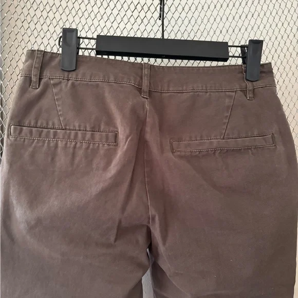 Brown Straight-Leg Pants - Picture 2 of 6